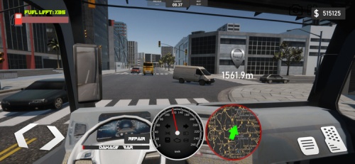 欧洲卡车模拟2中文版下载_欧洲卡车模拟中文版(欧洲卡车手机汉化版 运行截图2