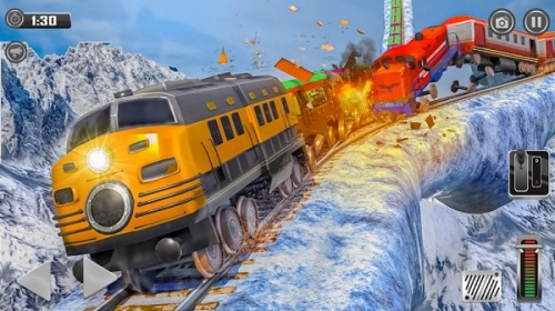 越野爬坡道火车模拟器游戏手机版下载_越野爬坡道火车模拟器2022版下载v1.3 安卓版 运行截图2
