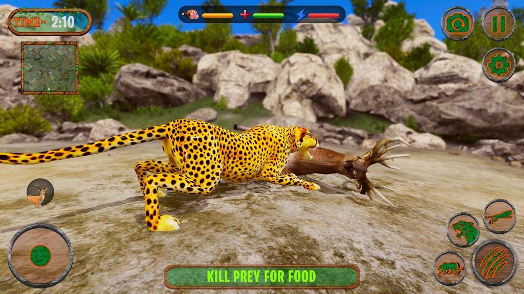 捷豹模拟器3D野猫免费版下载_捷豹模拟器3D野猫游戏最新版下载v1.0 安卓版 运行截图2