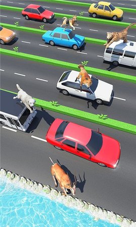 动物公路跳跃手机版下载_动物公路跳跃游戏下载v4 安卓版 运行截图1