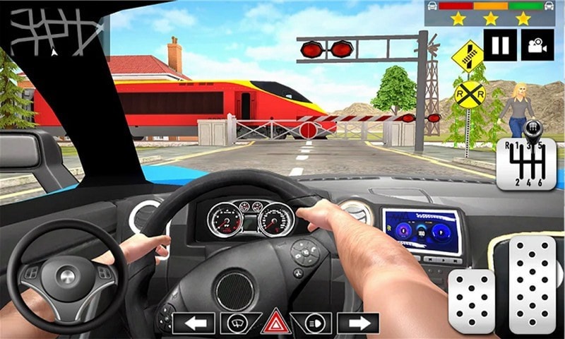 驾驶考试训练模拟器手机版免费下载_驾驶考试训练模拟器最新版下载v1.3 安卓版 运行截图2