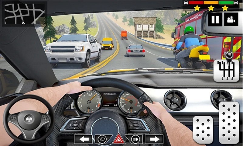 驾驶考试训练模拟器手机版免费下载_驾驶考试训练模拟器最新版下载v1.3 安卓版 运行截图3