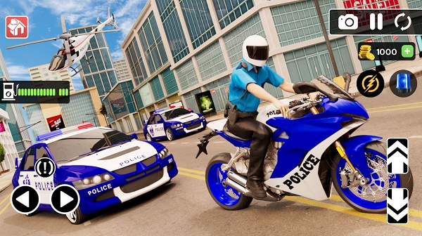 警察驾驶摩托车手游下载_警察驾驶摩托车最新版下载v1.1 安卓版 运行截图2