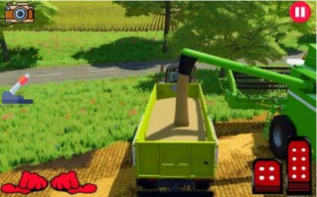 拖拉机手推车耕种游戏下载_拖拉机手推车耕种安卓版下载v1.02 安卓版 运行截图1