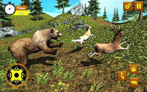 熊模拟器野生动物手游下载_熊模拟器野生动物安卓版下载v1.0 安卓版 运行截图3