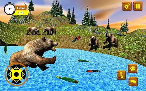 熊模拟器野生动物手游下载_熊模拟器野生动物安卓版下载v1.0 安卓版 运行截图2