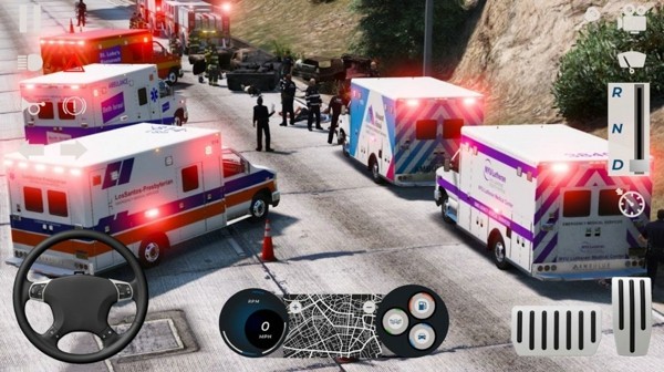 救护车城市模拟器游戏中文版下载_救护车城市模拟器手机最新版下载v1.0.0 安卓版 运行截图3