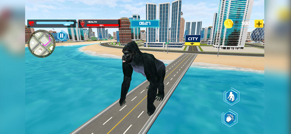 大猩猩粉碎城市游戏下载