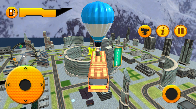 飞行气球巴士冒险游戏下载_飞行气球巴士冒险手机版下载v1.1 安卓版 运行截图1