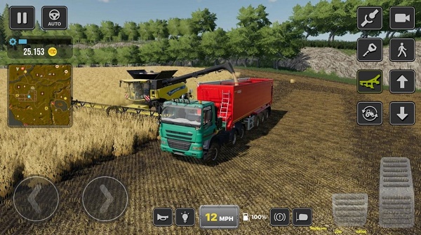 农民模拟器拖拉机2022版下载_农民模拟器拖拉机手机版下载v1.2 安卓版 运行截图1