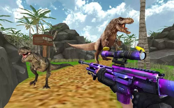 恐龙猎人射手3D中文免费版下载_恐龙猎人射手3D游戏下载v1.0 安卓版 运行截图1