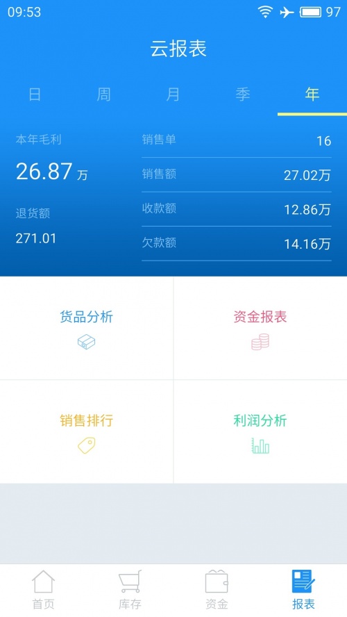 云进销存app免费版下载_云进销存软件下载v3.8.8 安卓版 运行截图1