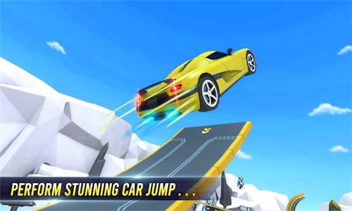 疯狂的超级坡道跳车游戏下载_疯狂的超级坡道跳车2022下载v2.0.6 安卓版 运行截图1