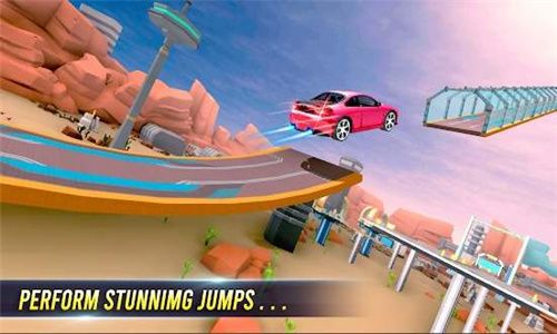 疯狂的超级坡道跳车游戏下载_疯狂的超级坡道跳车2022下载v2.0.6 安卓版 运行截图2