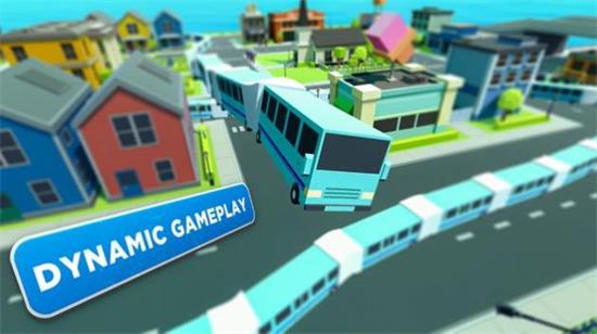 蛇形巴士模拟游戏汉化版下载_蛇形巴士模拟最新版下载v2.3 安卓版 运行截图3