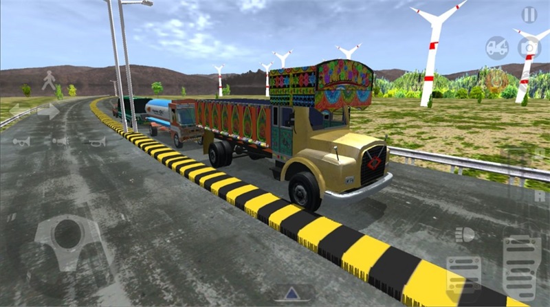 卡车真实模拟器游戏下载_卡车真实模拟器汉化安卓版下载v0.5 安卓版 运行截图3