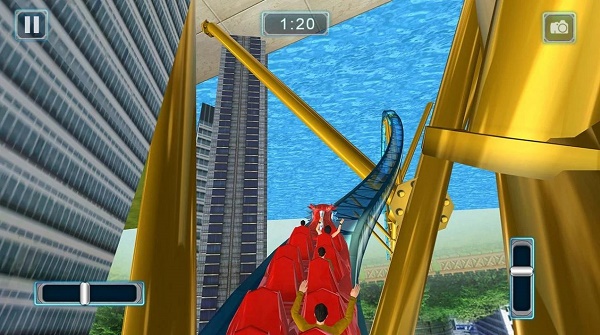 过山车飞车模拟器3D游戏下载_过山车飞车模拟器3D最新手机版下载v1.2.4 安卓版 运行截图2