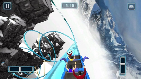 过山车飞车模拟器3D游戏下载_过山车飞车模拟器3D最新手机版下载v1.2.4 安卓版 运行截图3