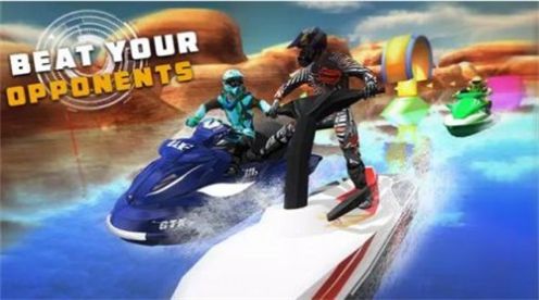 水上摩托水上比赛冠军3D游戏下载_水上摩托水上比赛冠军3D最新版下载v1.0 安卓版 运行截图2