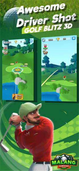 高尔夫闪电战3D游戏手机版下载_高尔夫闪电战3D最新版下载v1.0 安卓版 运行截图1