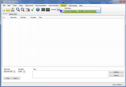 Subtitle Edit下载_Subtitle Edit(字幕编辑软件)中文绿色最新版v3.6.6 运行截图2