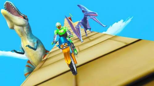 自行车特技比赛3D中文版下载最新版_自行车特技比赛3D游戏安卓版V1.1.4 运行截图2