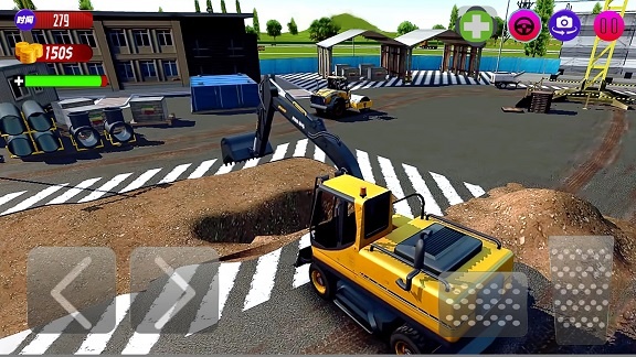 驾驶工程挖掘机游戏_驾驶工程挖掘机最新版下载v1.0 安卓版 运行截图1