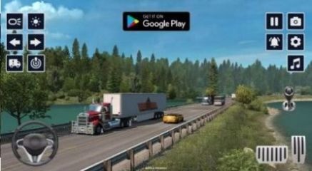 美国3D卡车模拟游戏下载_美国卡车模拟器3D安卓版下载_美国卡车模拟器3D2022下载 运行截图1