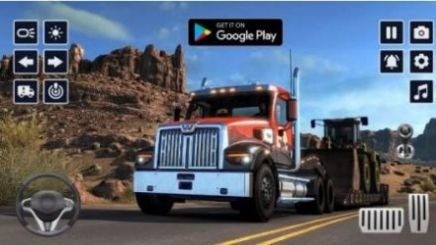 美国3D卡车模拟游戏下载_美国卡车模拟器3D安卓版下载_美国卡车模拟器3D2022下载 运行截图3