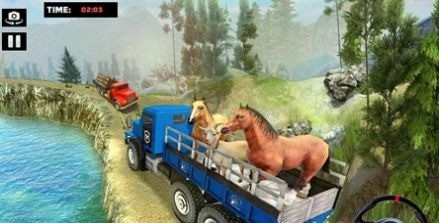动物卡车运输模拟器游戏下载_动物运输车游戏下载_动物卡车运输模拟器游戏官方版 运行截图1