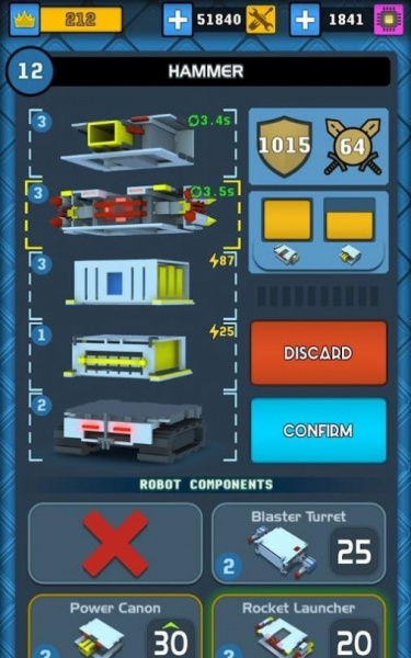 机器人战士竞技场免费版下载_机器人战士竞技场游戏手机版下载v1.0.0 安卓版 运行截图2