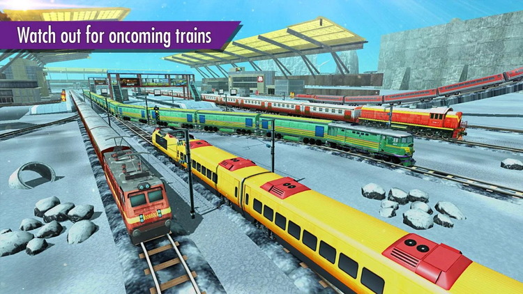 真实的印度火车模拟器游戏