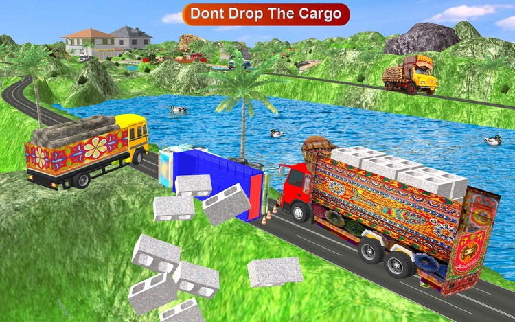 印度卡车模拟器2021下载_印度卡车模拟驾驶游戏下载_印度卡车模拟手机版下载 运行截图3