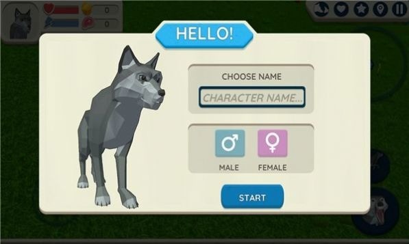 狼模拟器3D的野生动物手游下载-狼模拟器野生动物3D手游最新版免费下载 运行截图1
