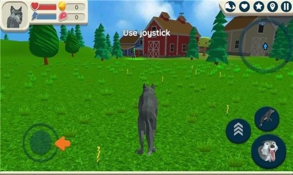 狼模拟器3D的野生动物手游下载-狼模拟器野生动物3D手游最新版免费下载 运行截图3