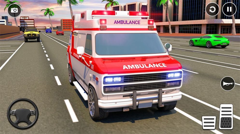 真实救护车游戏下载_模拟真实救护车模拟最新版下载v1.0 安卓版 运行截图3