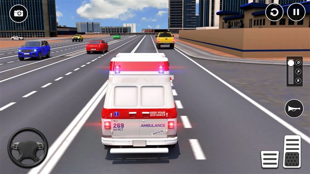 真实救护车模拟