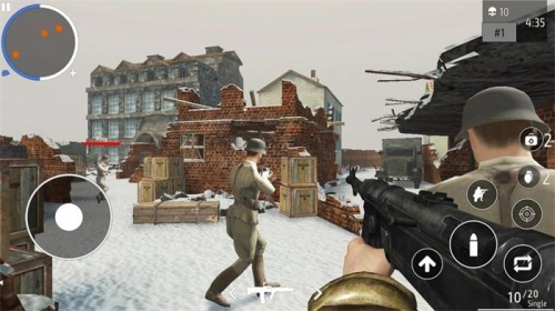 二战射击离线游戏(WorldWar2Shooteroffline)下载_二战射击离线最新版下载v1.0.1 安卓版 运行截图1