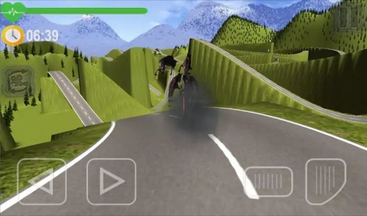 僵尸高速公路自行车驾驶安卓版下载-僵尸公路自行车司机手机版下载 运行截图3