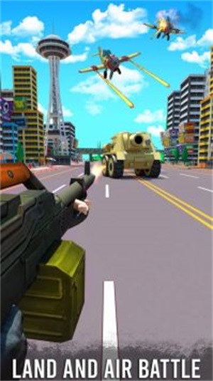 公路射击3D游戏下载_公路射击3D最新版下载v1.1 安卓版 运行截图1