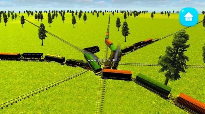 火车碰撞铁路模拟游戏下载_火车碰撞铁路模拟安卓版最新下载_火车碰撞铁路模拟免费版下载 运行截图1