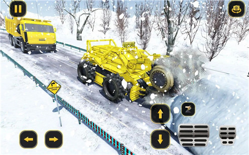 雪地货车模拟运输2022手机版最新下载_雪地货车模拟运输游戏安卓版V1.0.12 运行截图1