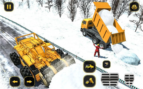 雪地货车模拟运输2022手机版最新下载_雪地货车模拟运输游戏安卓版V1.0.12 运行截图3