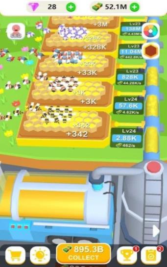 闲置蜜蜂农场游戏下载_闲置蜜蜂农场安卓版下载v1.0 安卓版 运行截图2