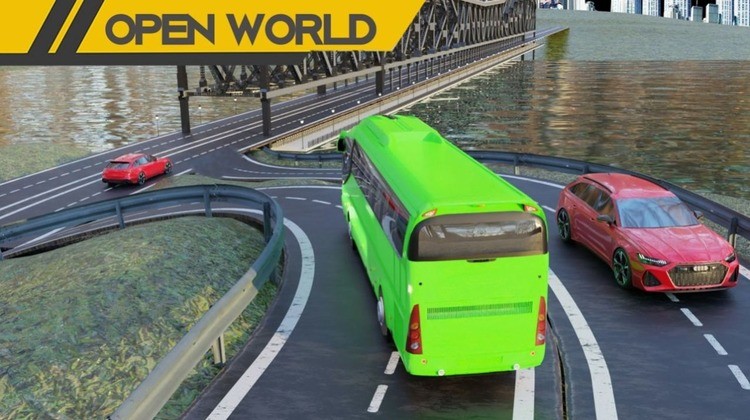 3D现代巴士驾驶模拟2022游戏下载-3D现代巴士驾驶模拟游戏下载-3D现代巴士驾驶模拟2022最新版下载安卓版 运行截图3