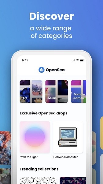 opensea交易所app中文版下载_opensea最新版下载v1.0 安卓版 运行截图2