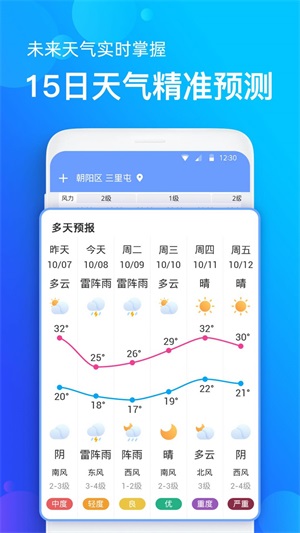 旋转中华天气app下载_旋转中华天气2022最新版下载v1.0.0 安卓版 运行截图1