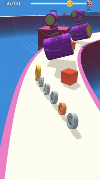 硬币滚动3D最新版手机下载_硬币滚动3D免费版游戏下载v1.0 安卓版 运行截图1