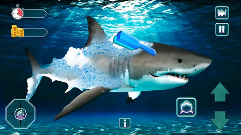 鲨鱼饿了免费版下载_鲨鱼饿了游戏下载v1.0.0 安卓版 运行截图1