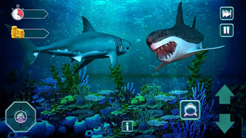 鲨鱼饿了免费版下载_鲨鱼饿了游戏下载v1.0.0 安卓版 运行截图3